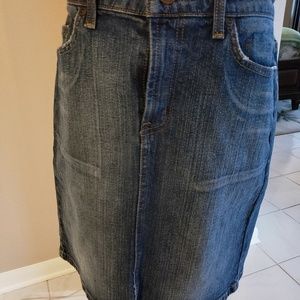 Jean skirt